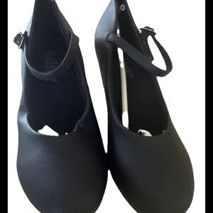 Balera Dancewear Black B140 2 Inch Heel Character Shoes Size 7